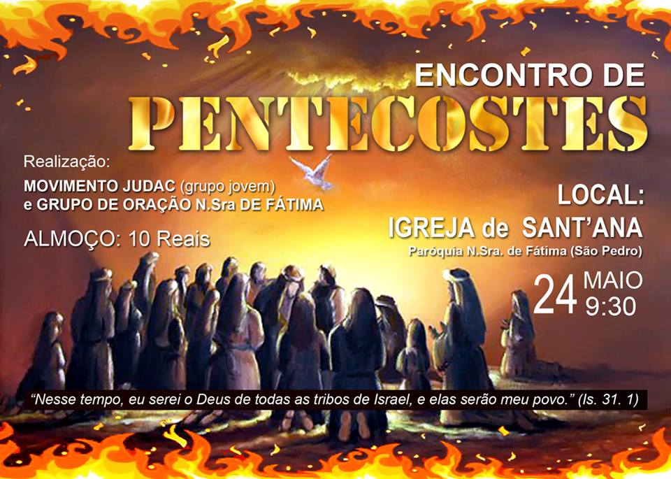 24-05 Encontro de Pentecostes