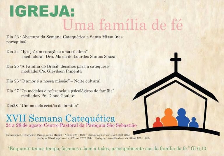 23 08 Semana Catequética S. Dumont