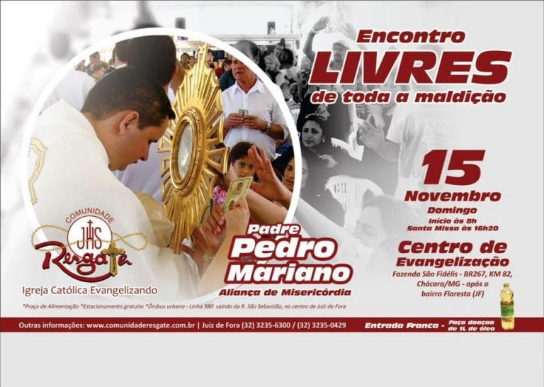 15 09 Cartaz Padre Pedro Mariano