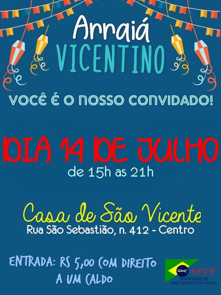 Cartaz Arraia Vicentino