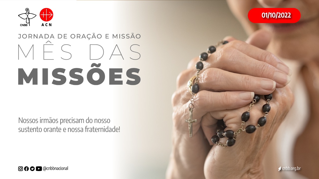 Jornada de Oração e Missão pela paz deste 1º de outubro será dedicada ao mês missionário
