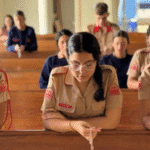 Alunos de colégio militar trocam recreio por oração diária do terço como propósito quaresmal